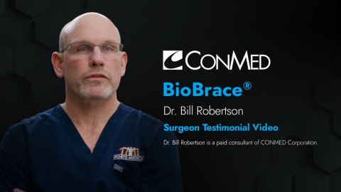 Dr. Bill Robertson - BioBrace® Reinforced BioInductive Implant - Surgeon Testimonial