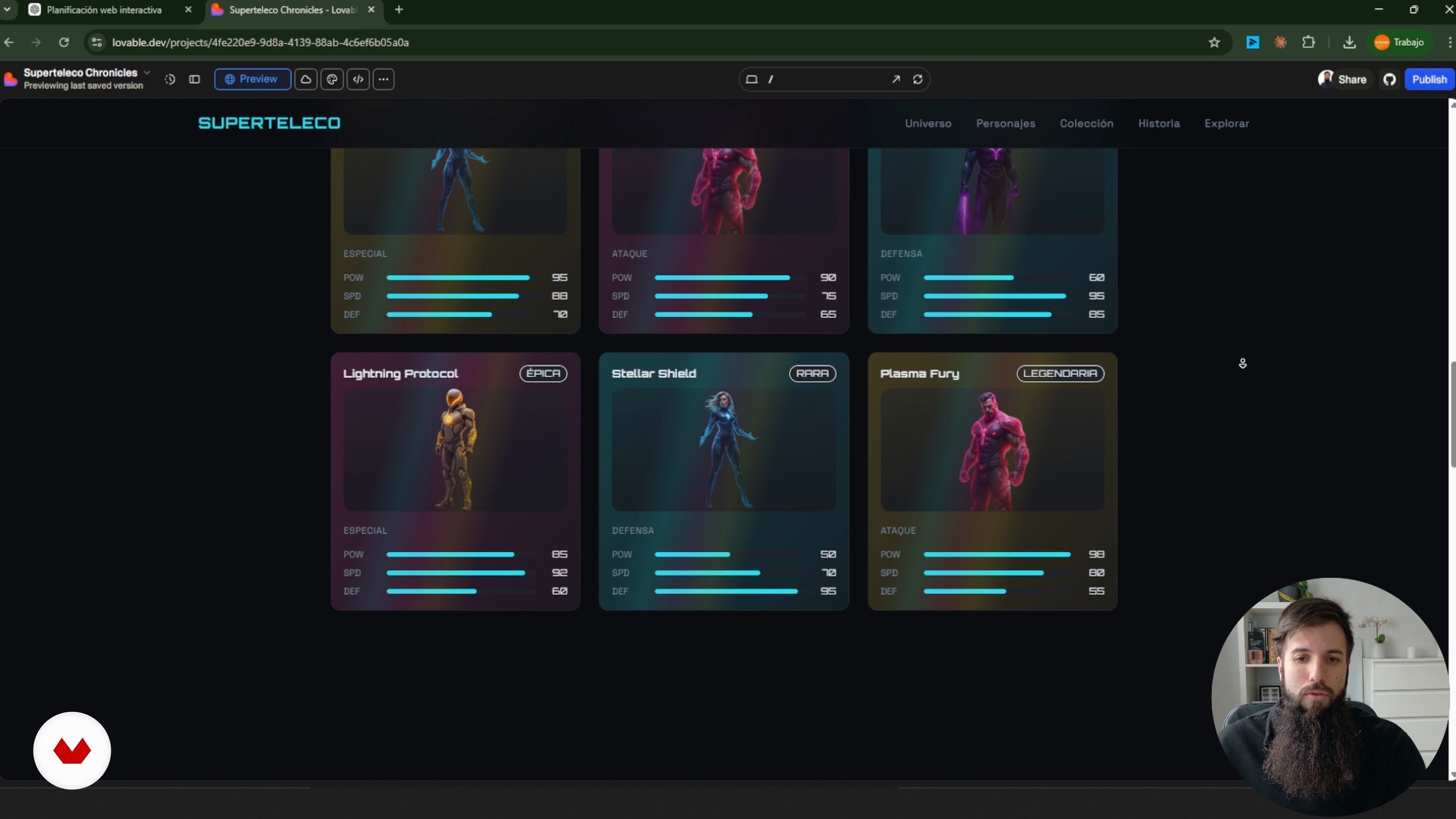 Crea componentes y assets visuales personalizados