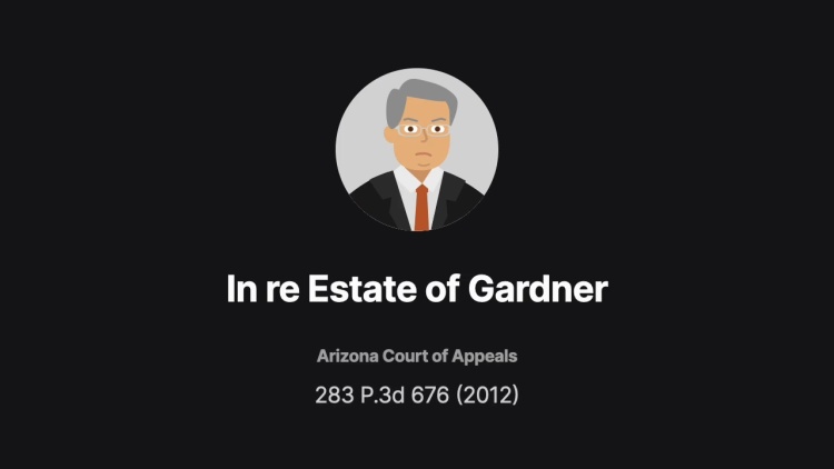 In re Estate of Gardner