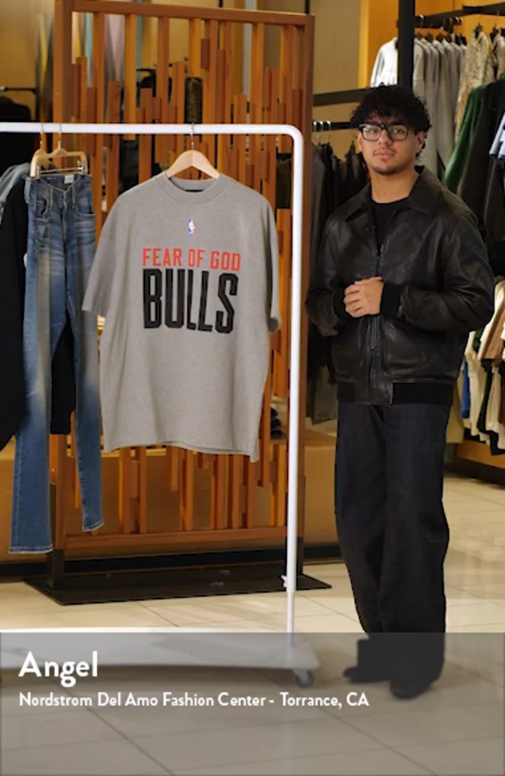 Fear of God Essentials NBA Bulls '90s Fit Cotton Graphic T-Shirt