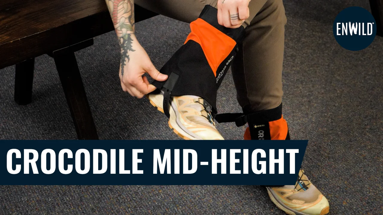 Outdoor Research Crocodile Mid-Height Gaiters (Used) | Enwild