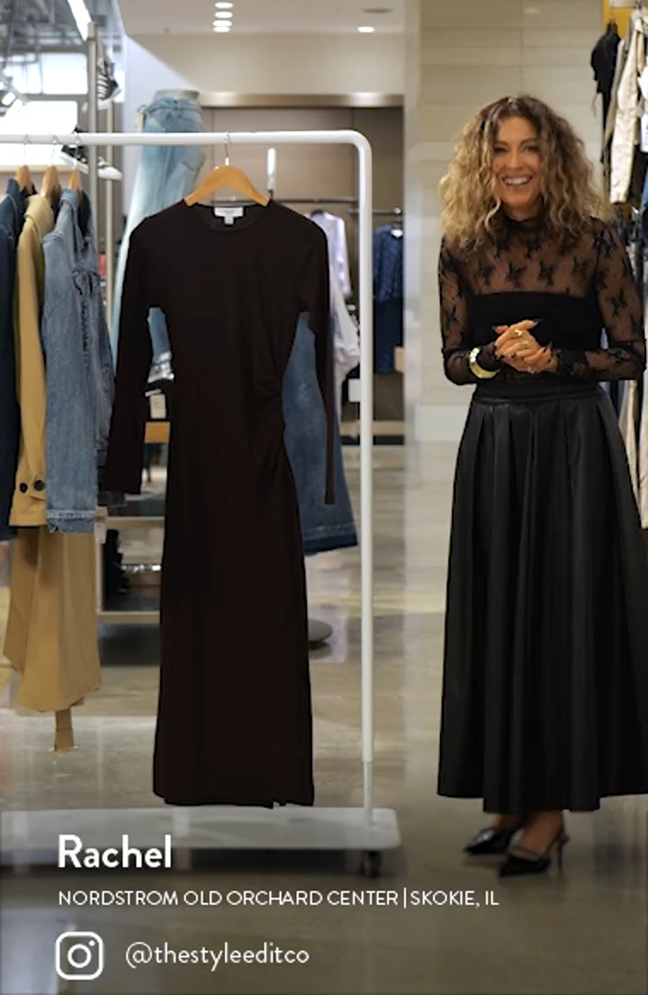 Reiss Sloane Long Sleeve Wool Body-Con Dress | Nordstrom