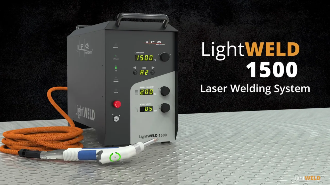 LightWELD 1500 Handheld Laser Welder - 10 Meter Cable