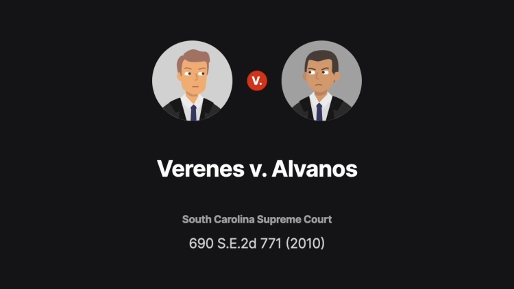 Verenes v. Alvanos