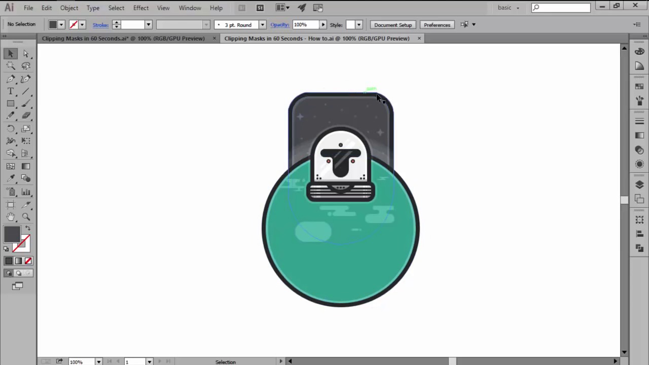 in 60 Seconds: to Use Clipping Masks | Envato Tuts+