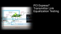 PCI Express® 송신기 링크 균등화 테스트