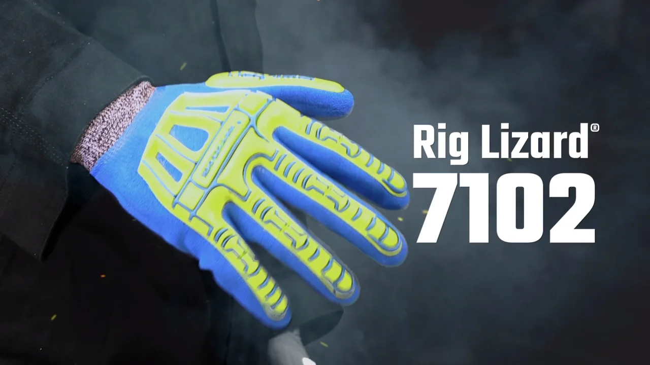 Rig Lizard fluid 7102 - Fluid resistant work glove - HexArmor