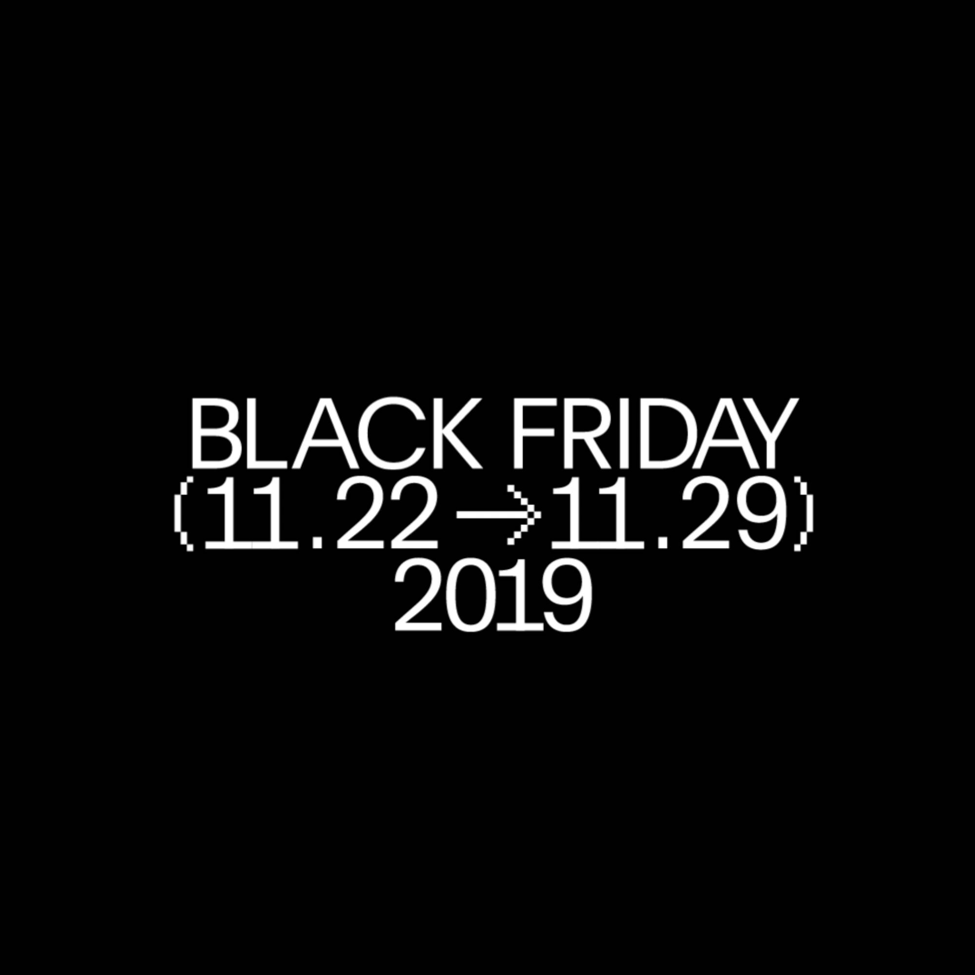 comme des garcon black friday