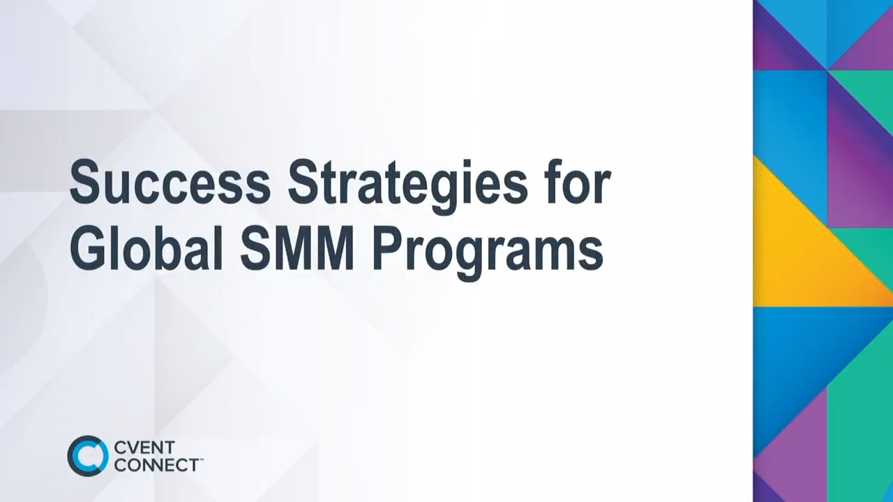 Success Strategies For Global Meeting Programs