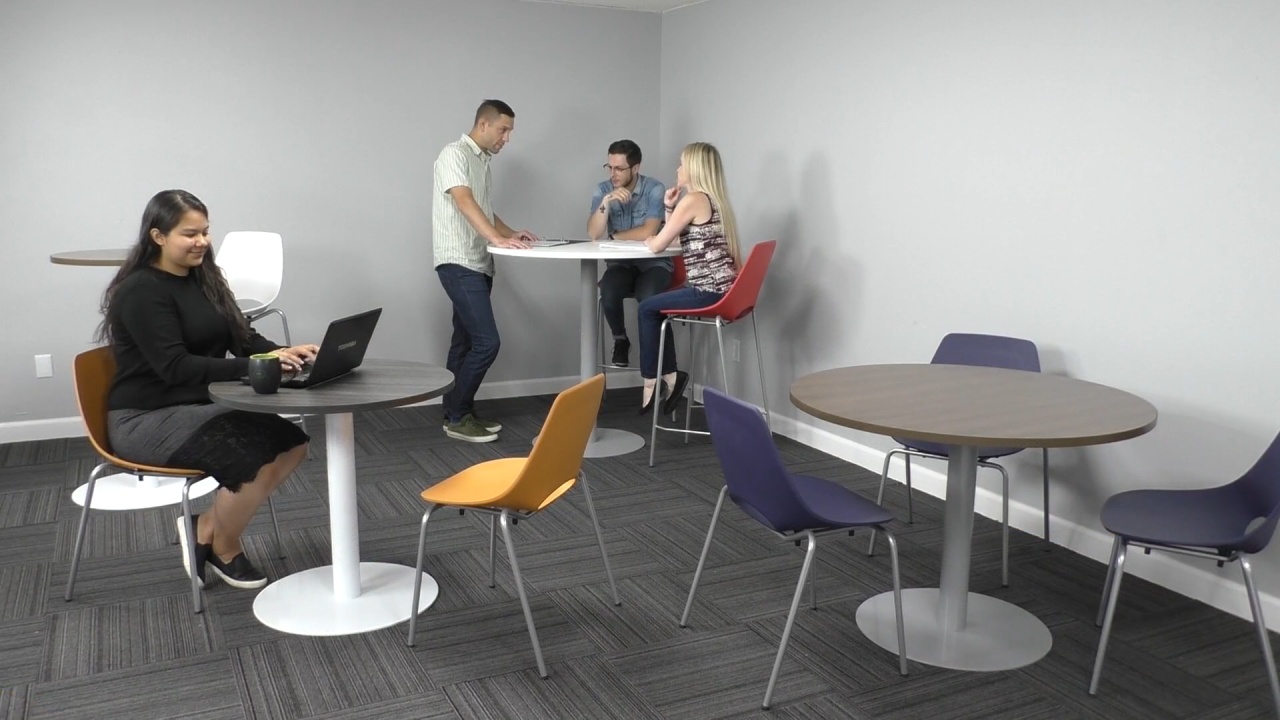Disc Base Coffee Table