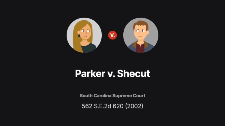 Parker v. Shecut