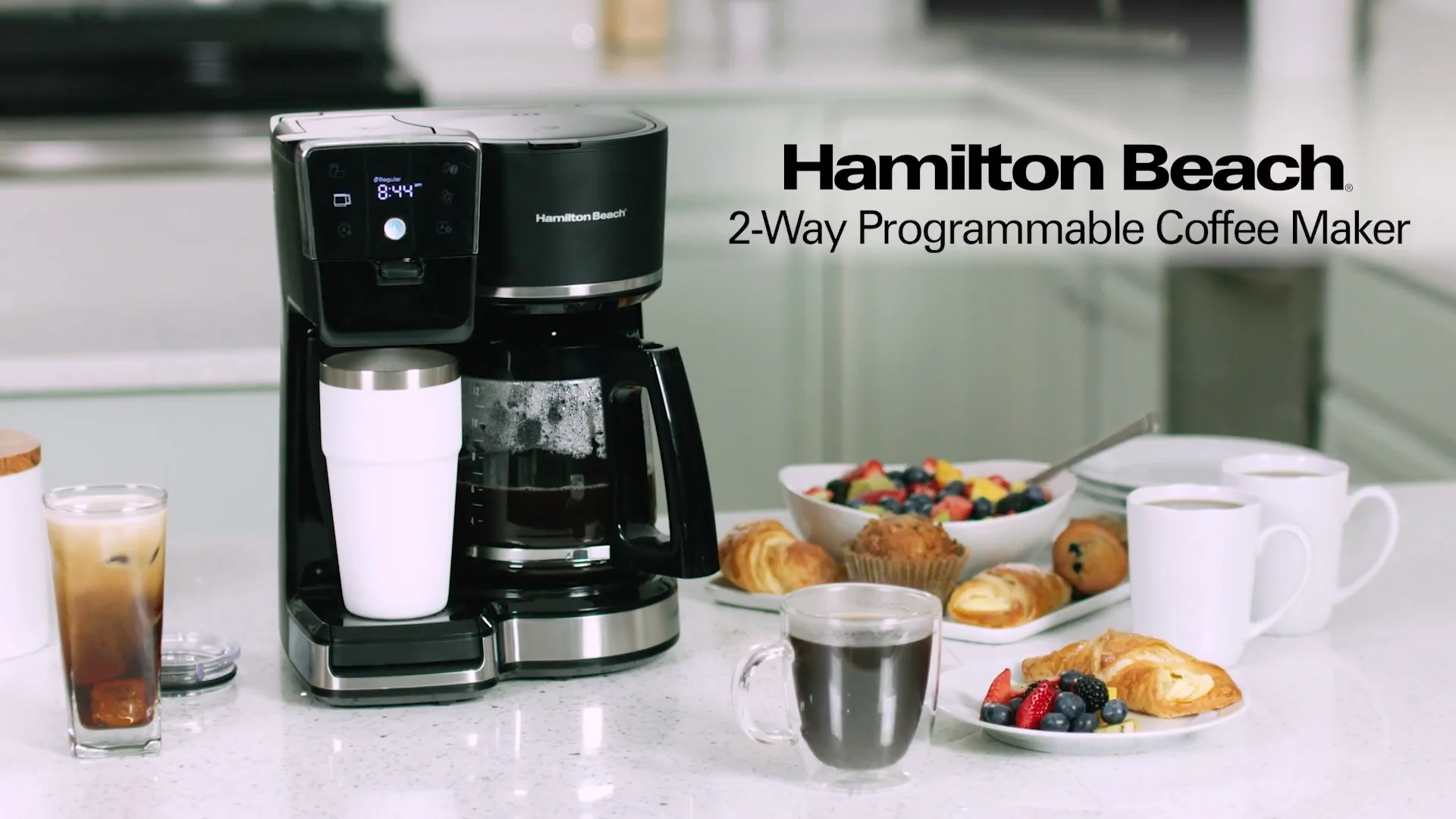2-Way Programmable Iced/Hot Coffee Maker
