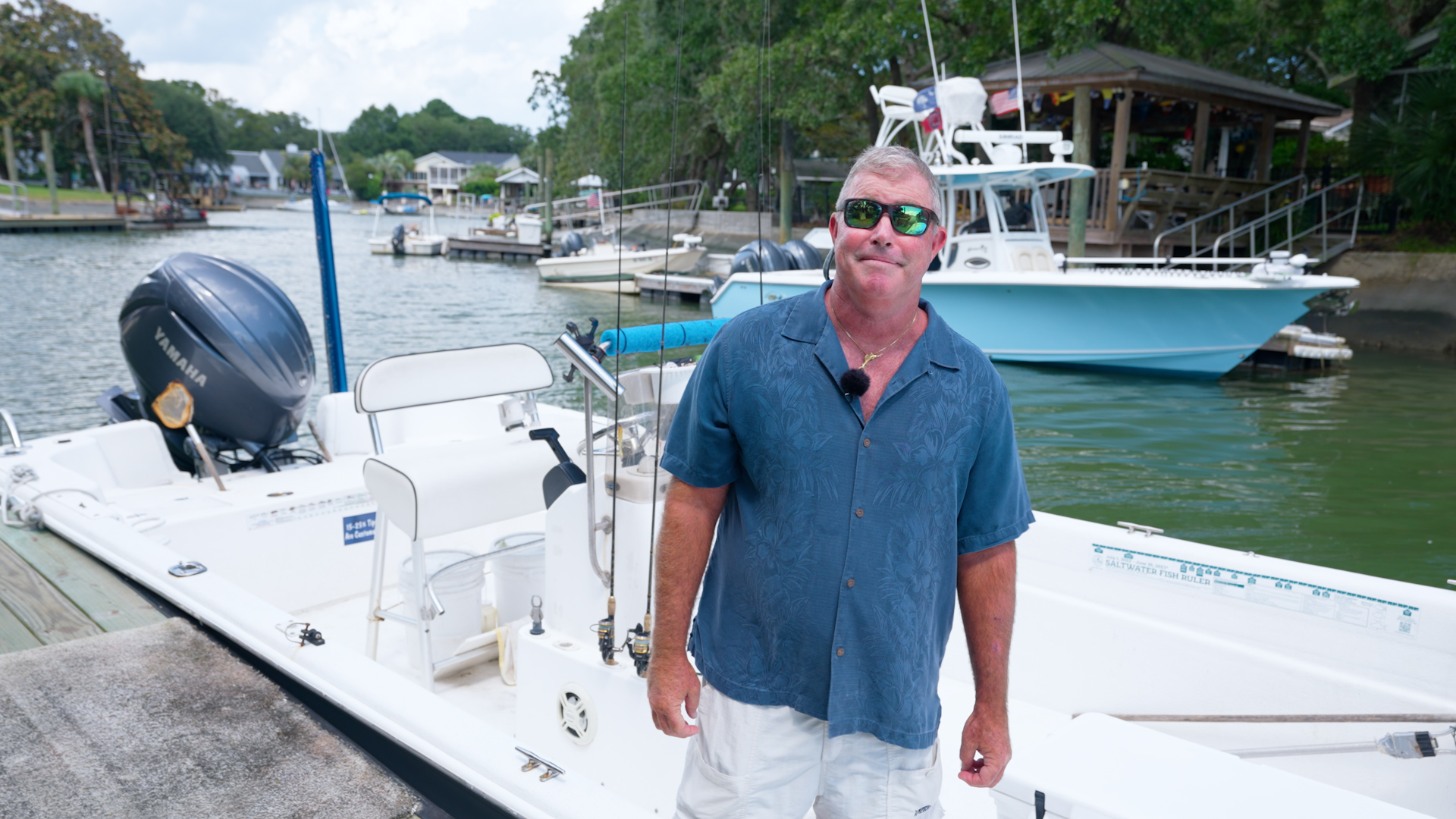 Business Card: Capt Cush Calmwater Charters
