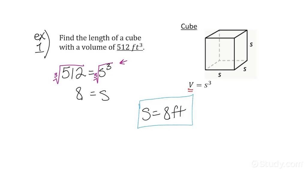 finding-the-side-length-of-a-cube-given-its-volume-algebra-study