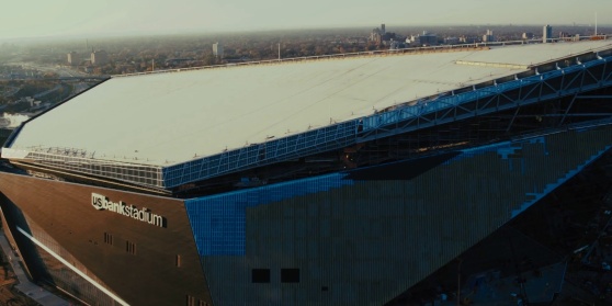 LeJeune Steel Scores Big with the Minnesota Vikings Stadium LeJeune Steel Scores Big with the Minnesota Vikings Stadium