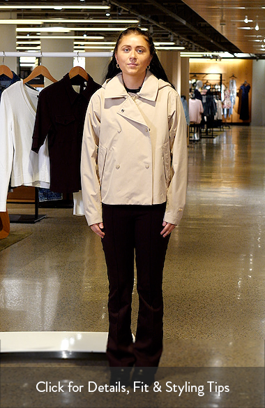 Avenue Short Trench Coat (Women) | Nordstrom