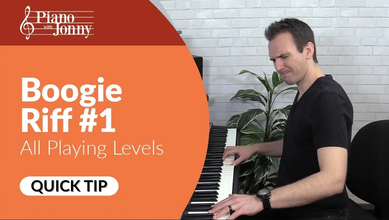 Essential Boogie Woogie Piano Riff/Lick - Piano With Jonny