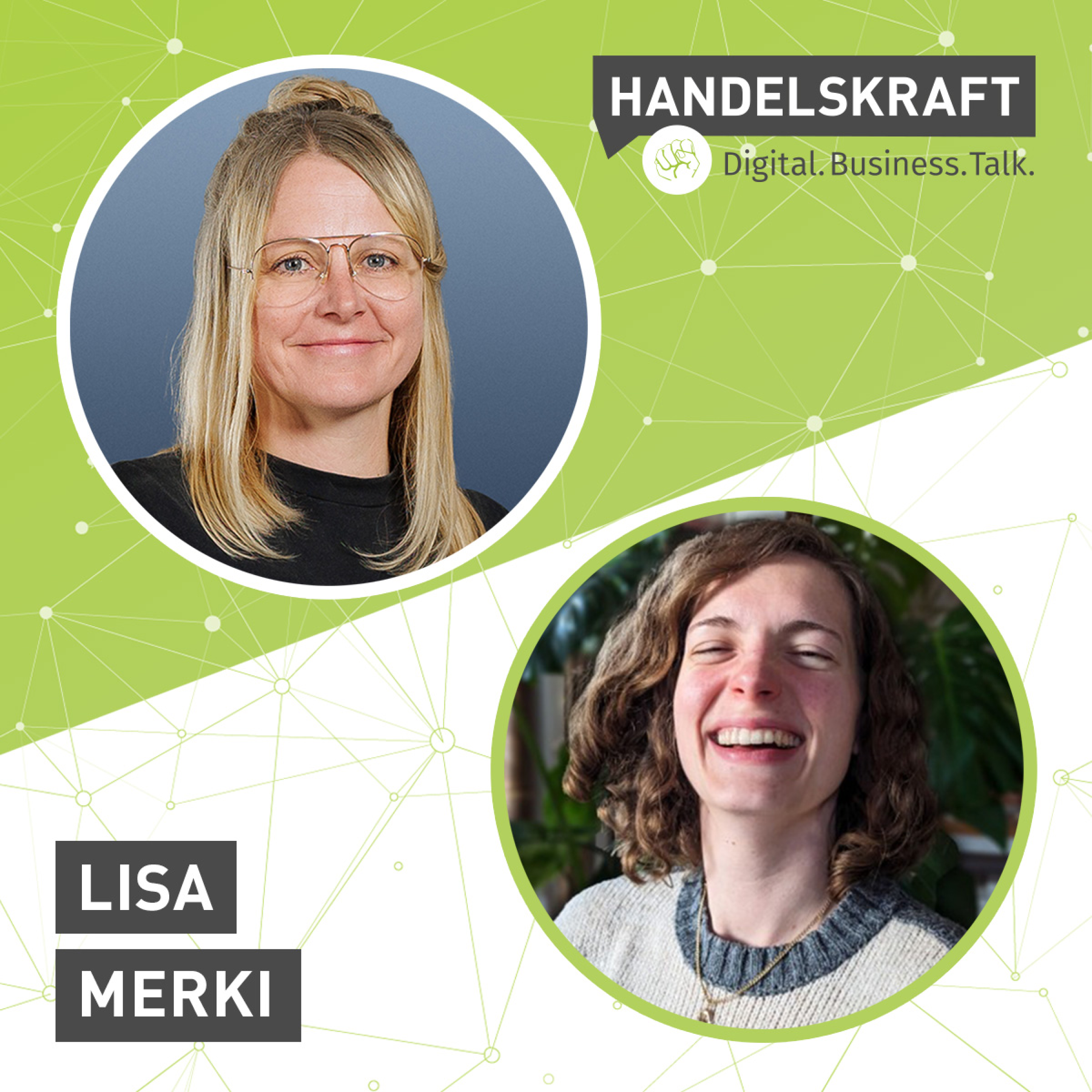 Handelskraft #90: Humor Vakuum auf LinkedIn einfach Gamechanger. Mit Lisa Merki. episode artwork