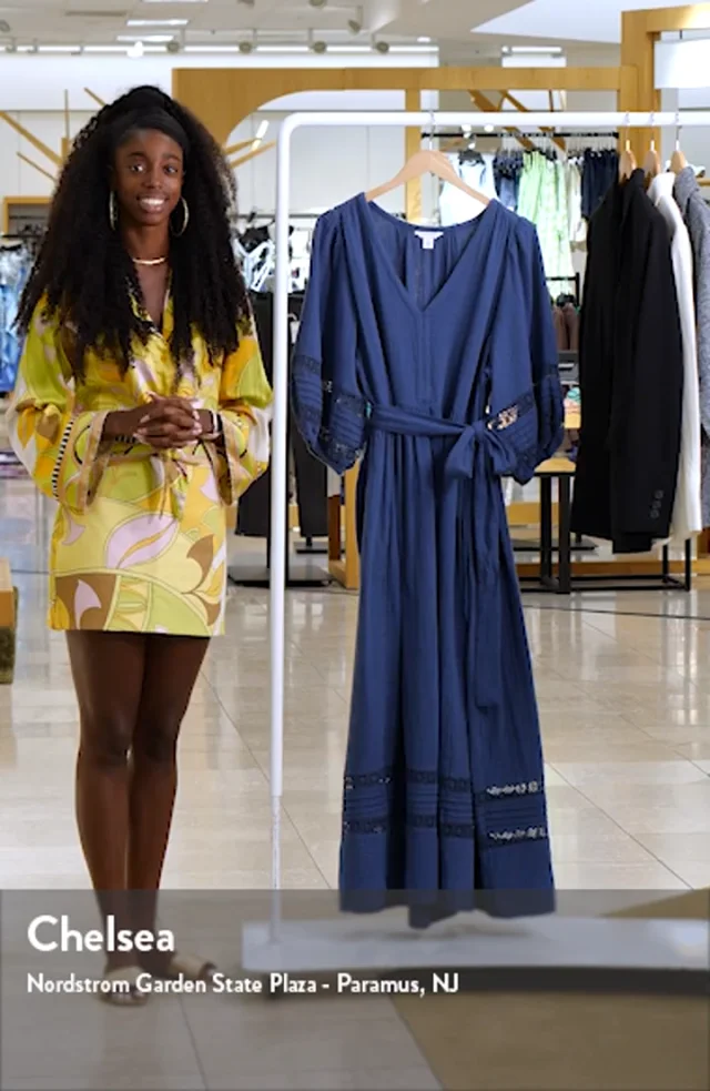 Caslon® Belted Cotton Maxi Dress Nordstrom