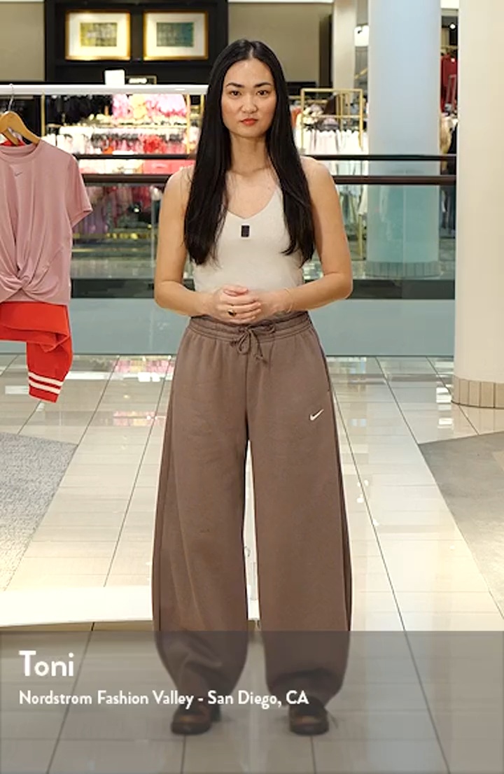 Nike Sportswear Phoenix Oversize Tapered Fleece Sweatpants | Nordstrom