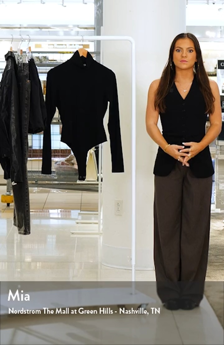 Reformation Cordelia Turtleneck Knit Bodysuit | Nordstrom