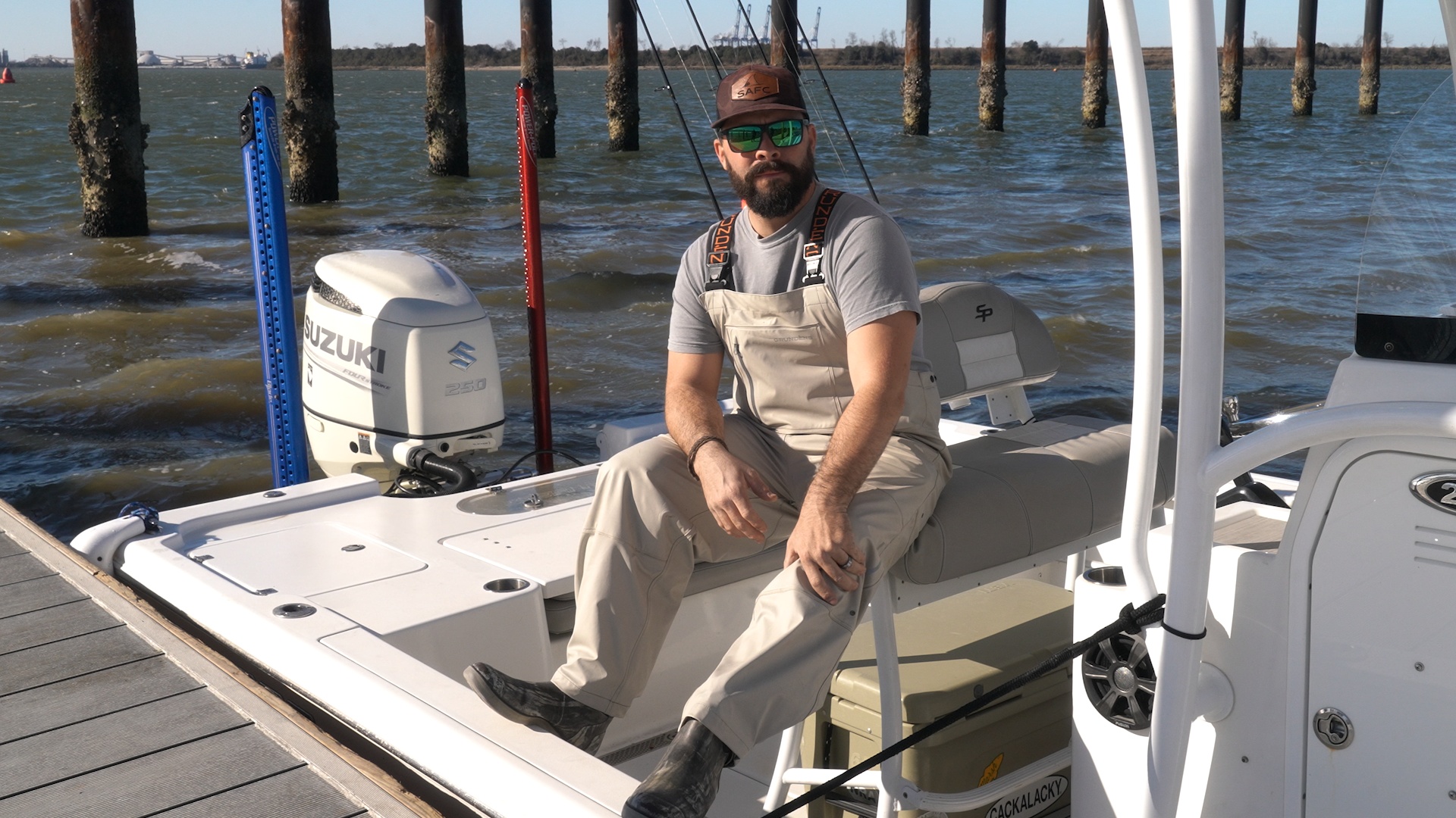 Business Card: Salty Angler Fishing Charters