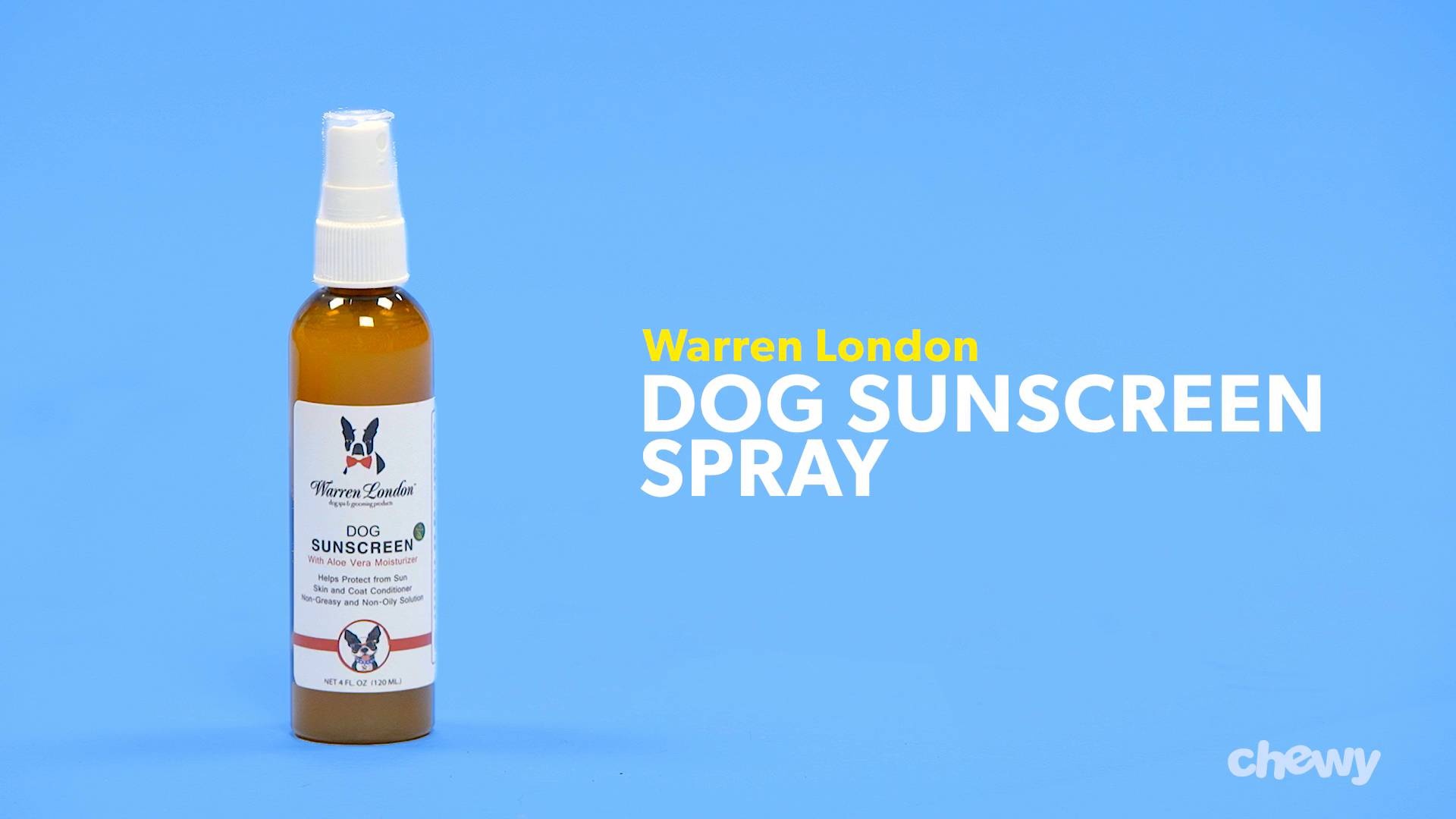 warren london dog sunscreen