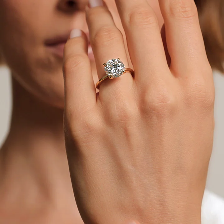Platinum 1.5mm Petite Elodie Ring