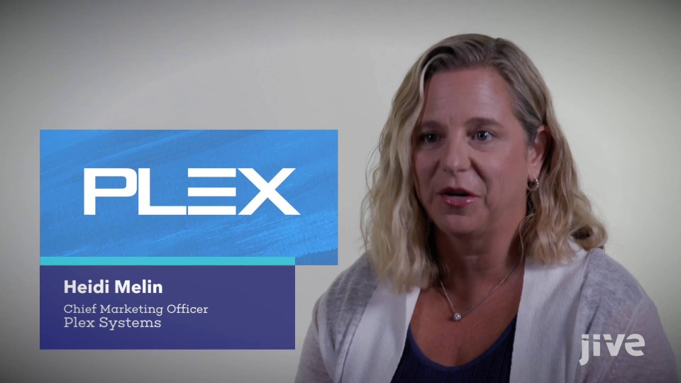 Plex - Customer Success Story (Heidi Melin - Chief Marketing Officer)