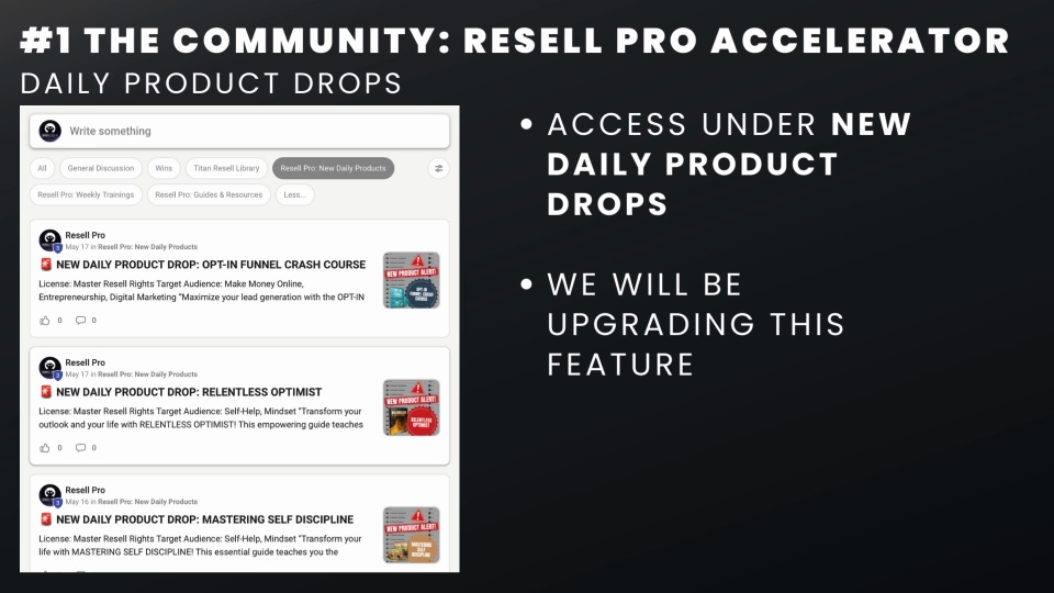 Resell Pro Welcome Video! [Watch First]