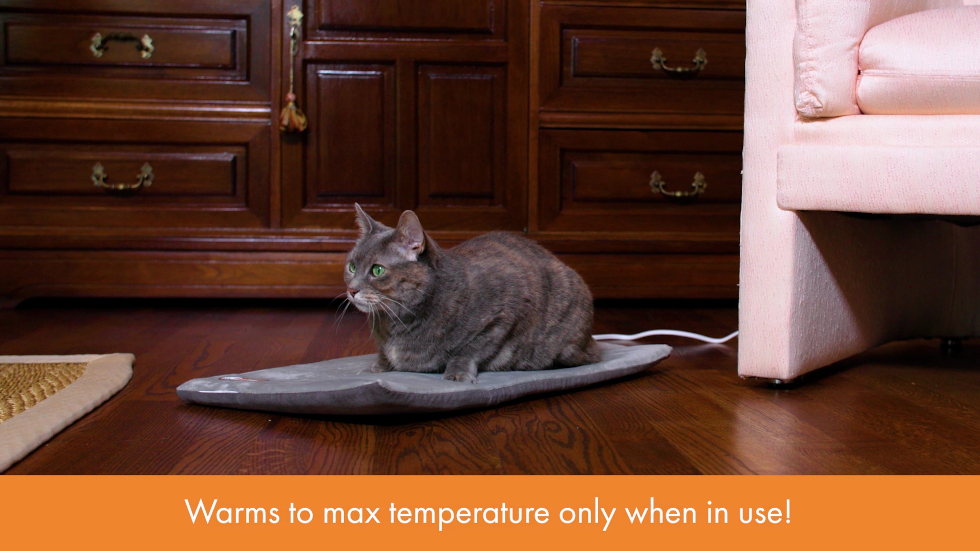 K&H PET PRODUCTS Thermo-Snuggle Cup Bomber Heated Dog & Cat Bed