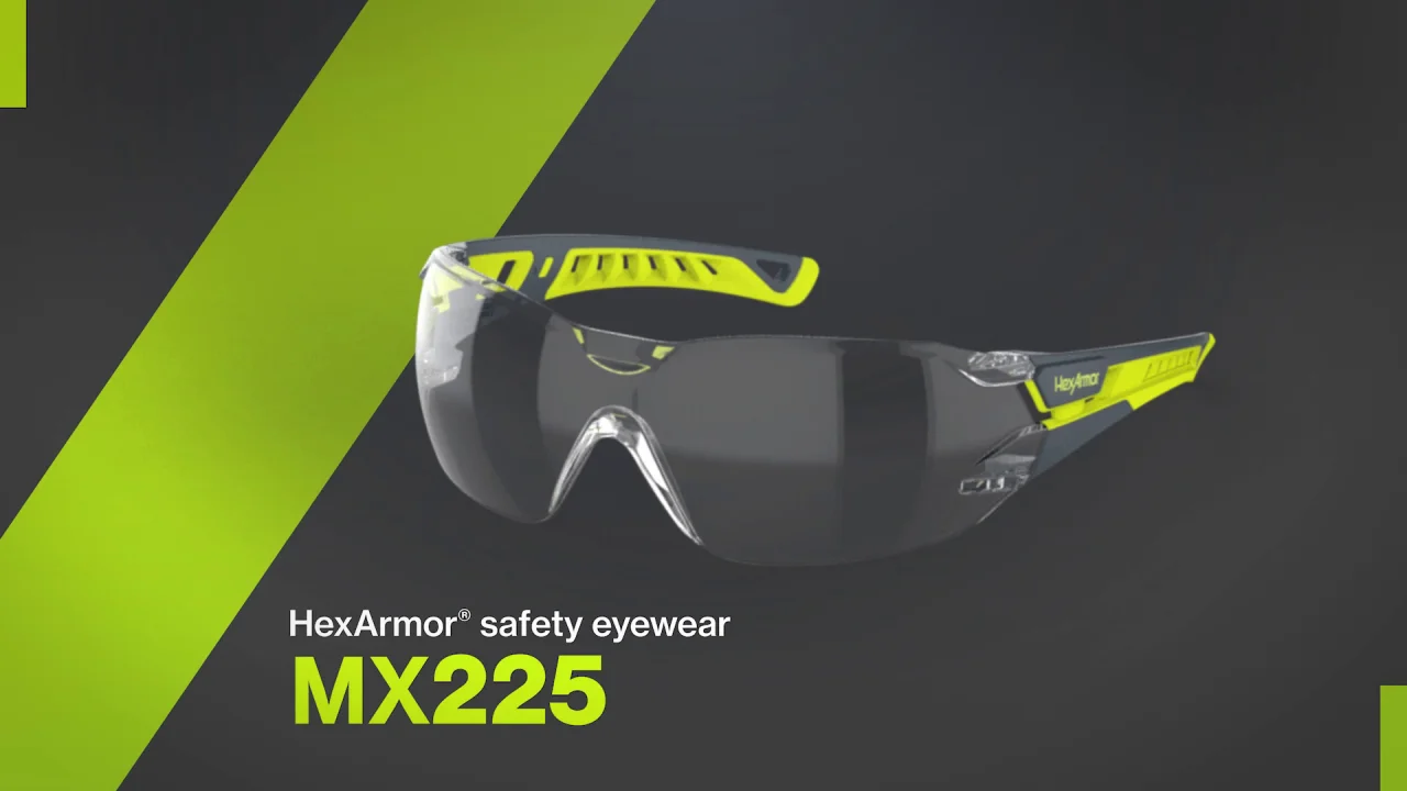 MX225G - Premium Anti-Fog Gasketed Safety Glasses - HexArmor