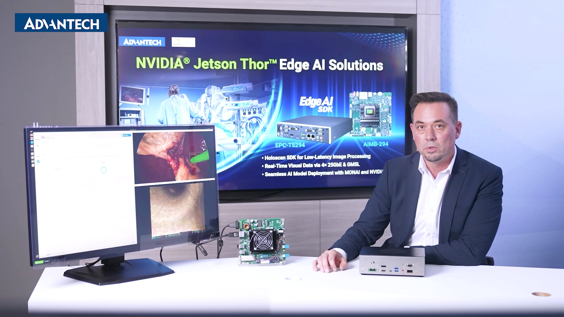 医療AI向け NVIDIA® Jetson Thor™ ソリューシ - アドバンテック