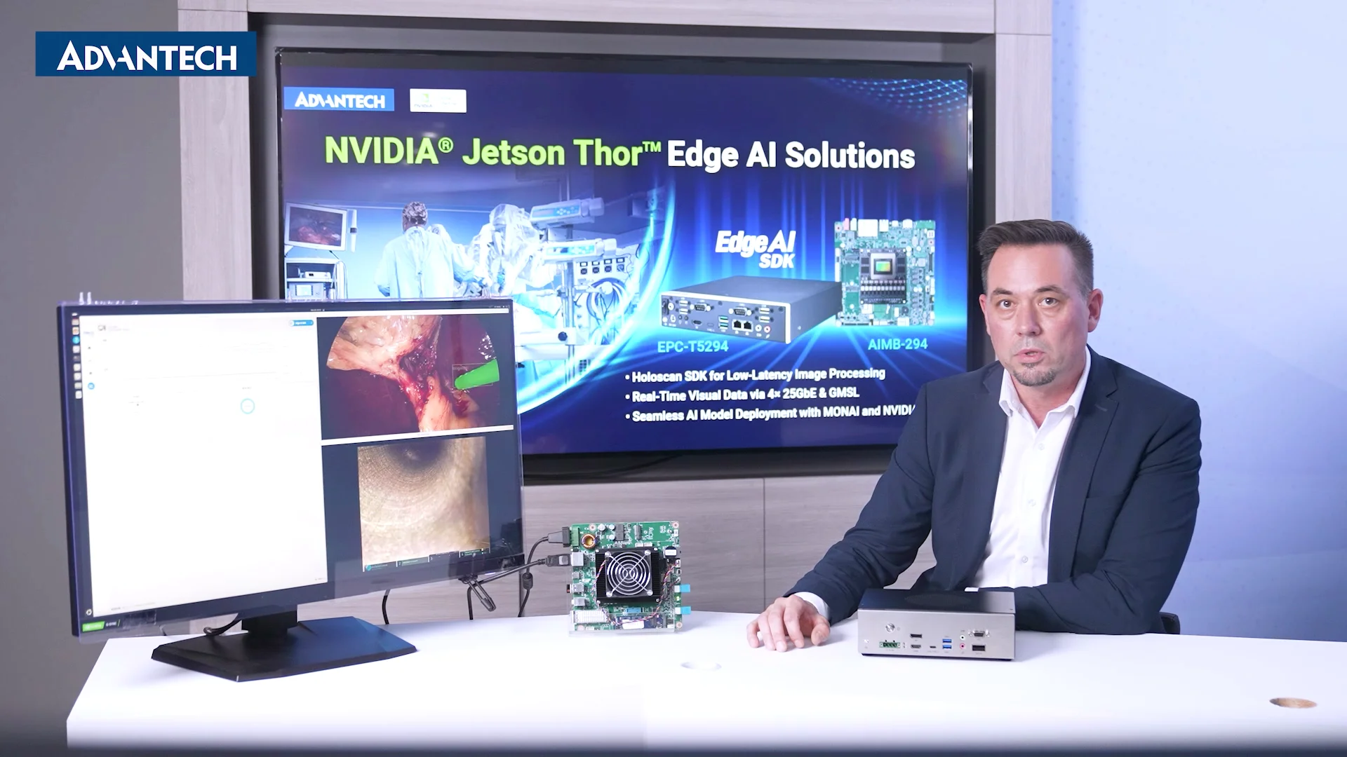 医療AI向け NVIDIA® Jetson Thor™ ソリューシ - アドバンテック