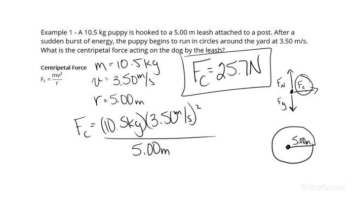 how-to-calculate-the-centripetal-force-on-an-object-from-a-single-force