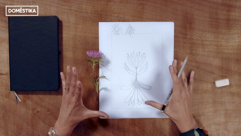 How to Make a Flower Drawing {5 Easy Steps}! - The Graphics Fairy