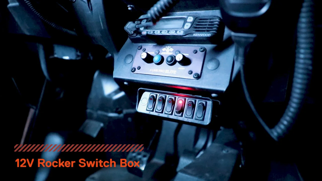 4-Way SPST ON/OFF 20A Switch Box 4-Way SPST ON/OFF 20A Switch Box