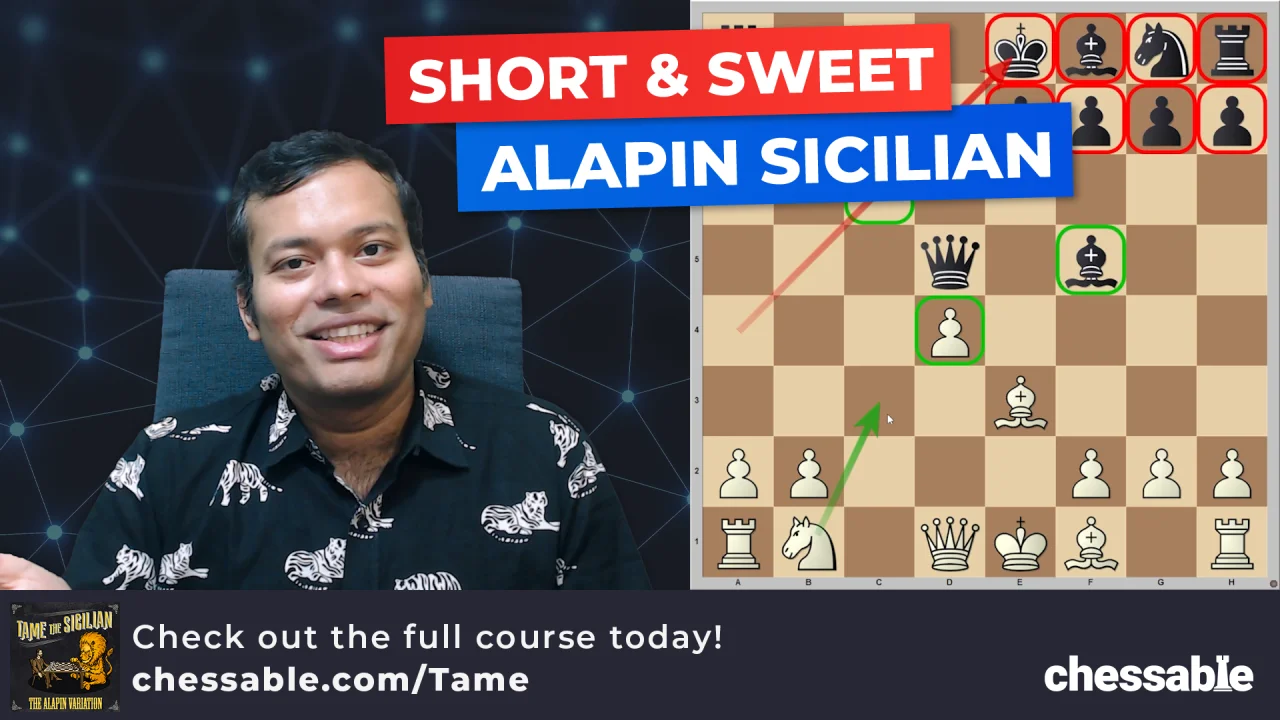 Play the Sicilian Alapin - Part 1