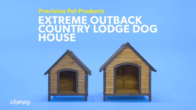 Precision Pet Products Extreme Outback Country Lodge Dog House Large Chewy Com