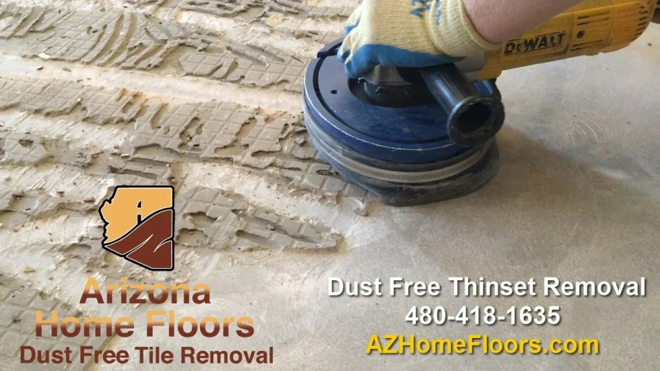 How To Remove Thinset Dust Free The, How To Remove Tile Grout From Concrete Floor