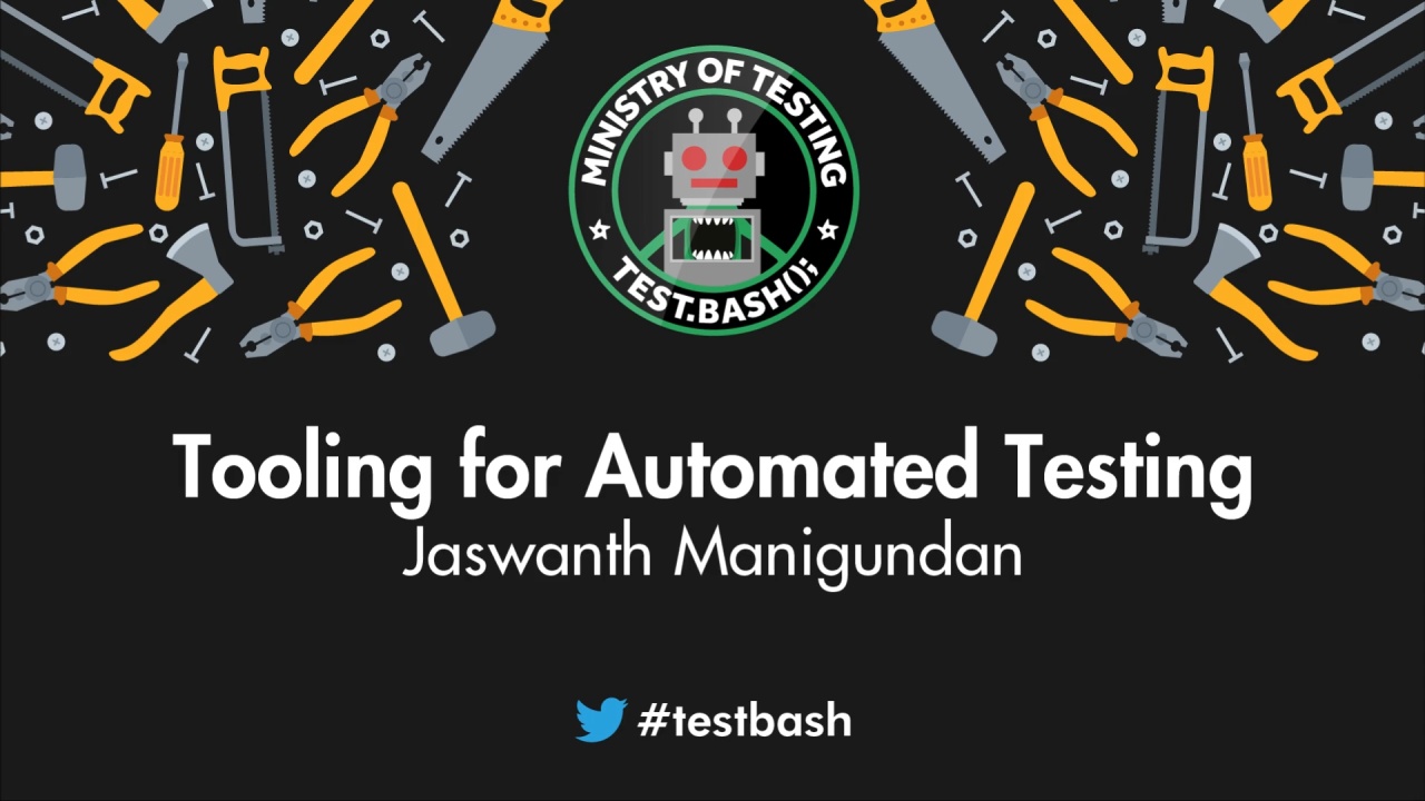 Tooling for Automated Testing with Jaswanth Manigundan image