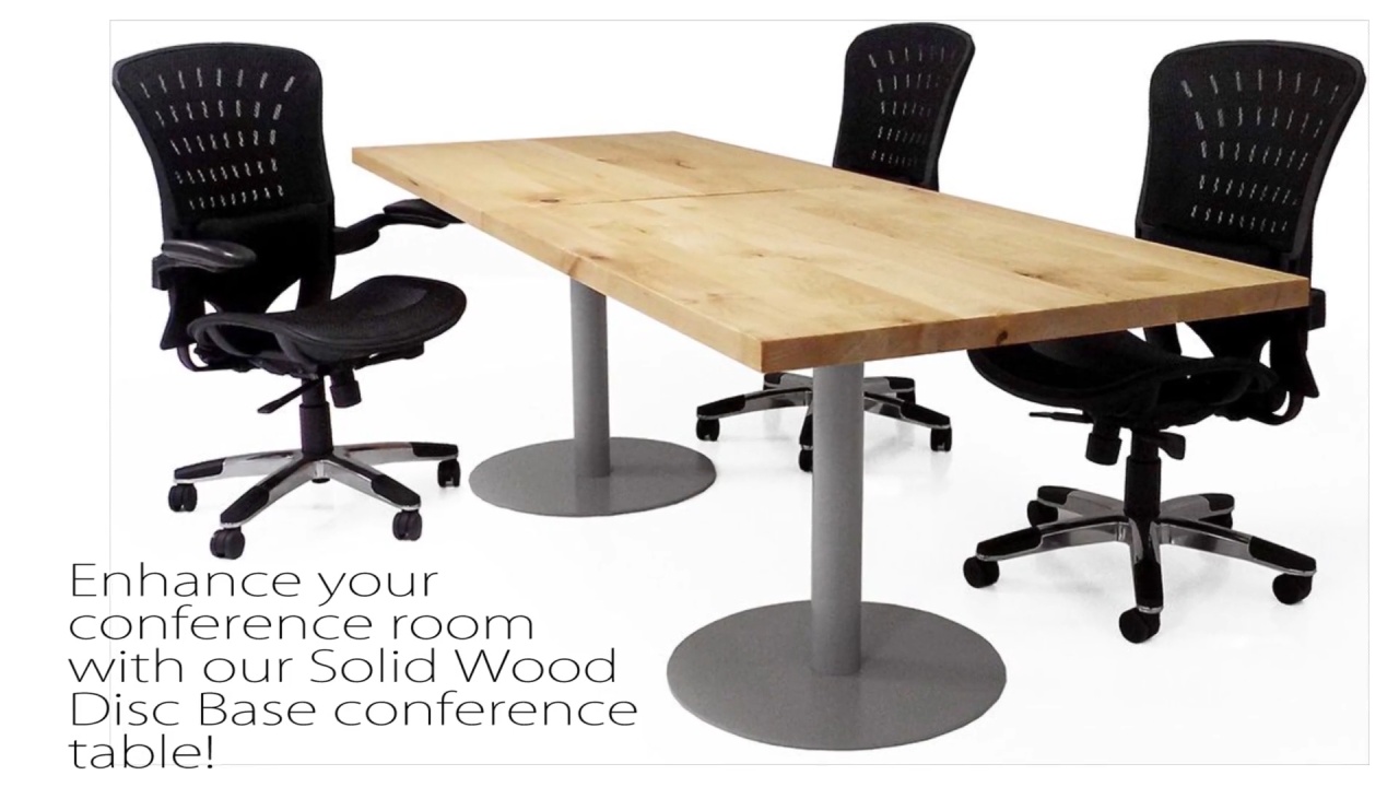 Solid Wood Conference Table