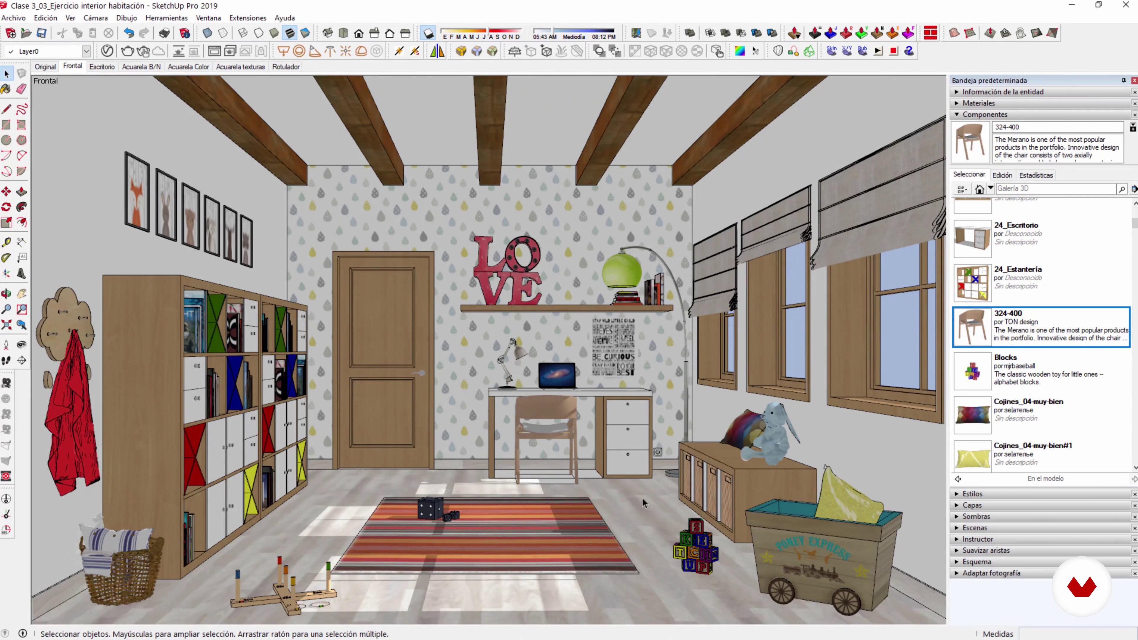 sketchup для дизайнеров интерьера