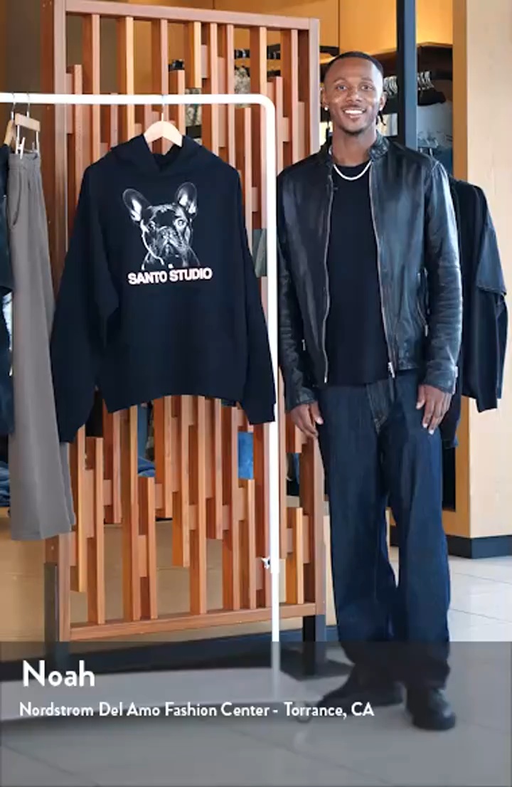 SANTO STUDIO Peace Graphic Hoodie | Nordstrom