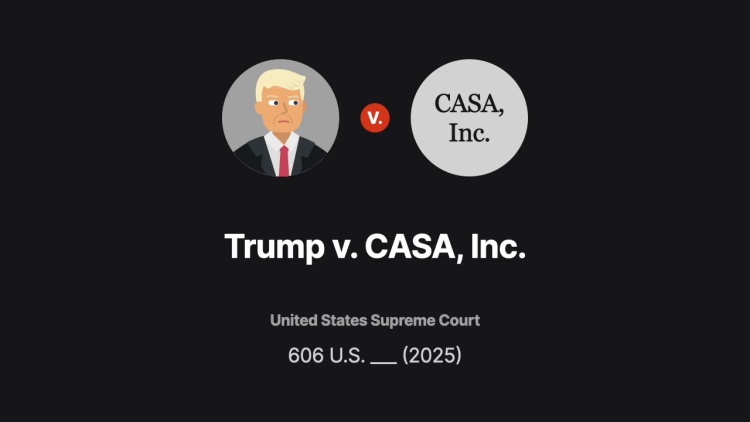 Trump v. CASA, Inc.