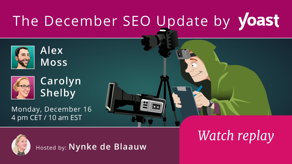 The SEO update by Yoast December 2024 Edition • Yoast