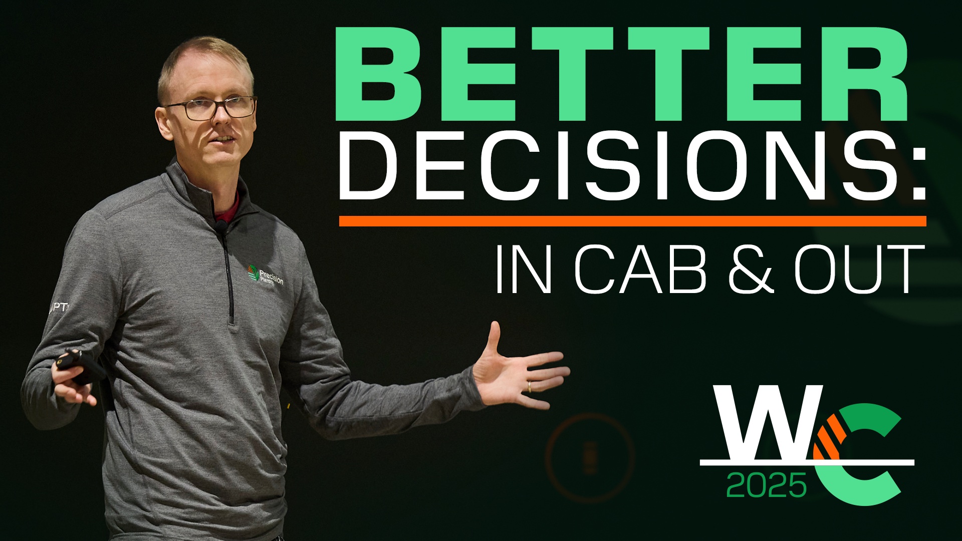 Winter Conference 2025 ‣ Better Decisions: In Cab & Out