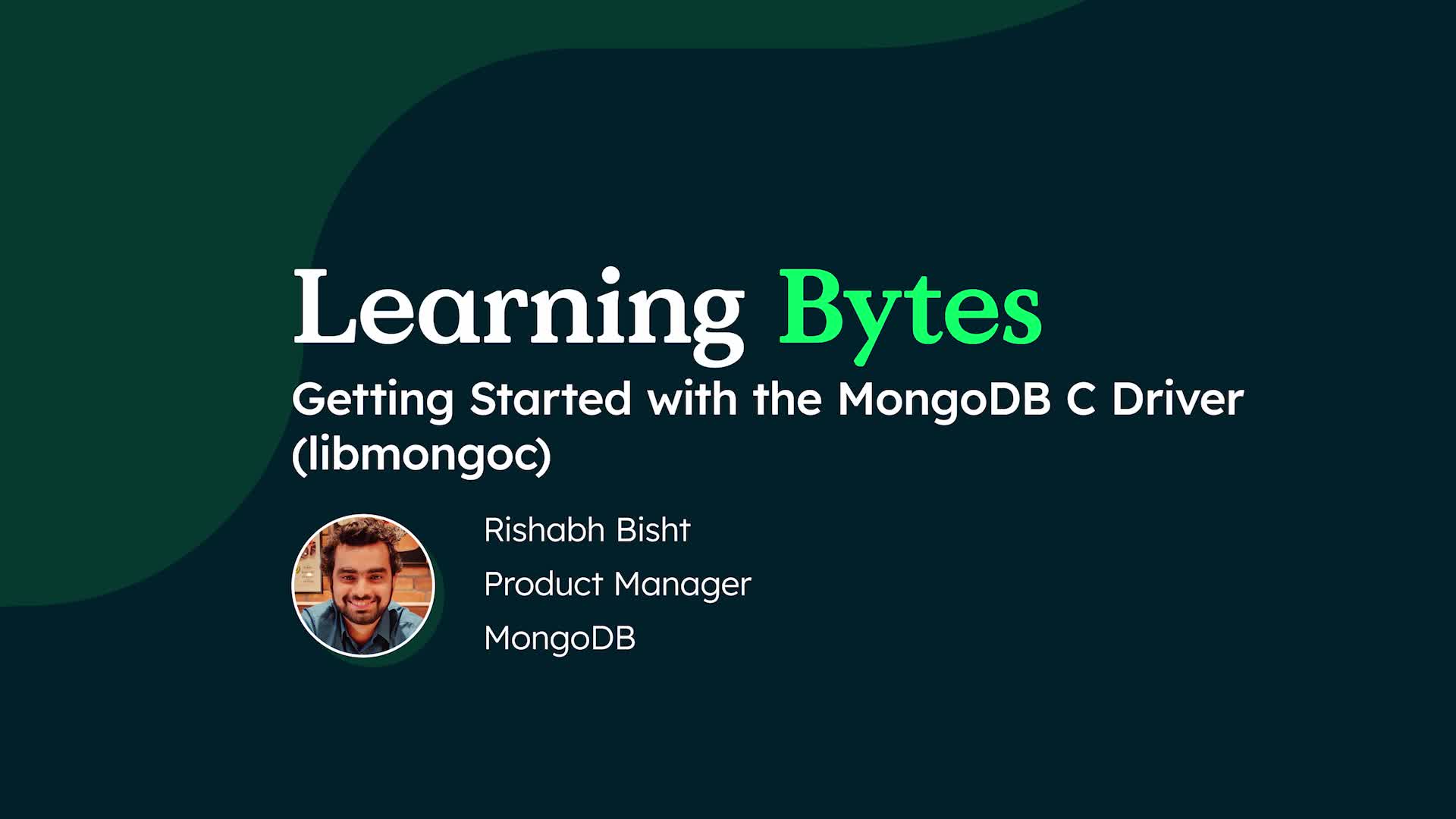Getting Started With The Mongodb C Driver Learn Mongodb Getting Started With The Mongodb C Driver Learn Mongodb