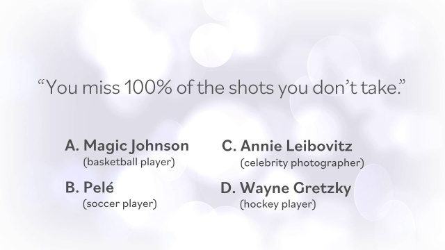 Who Said It: Wayne Gretzky