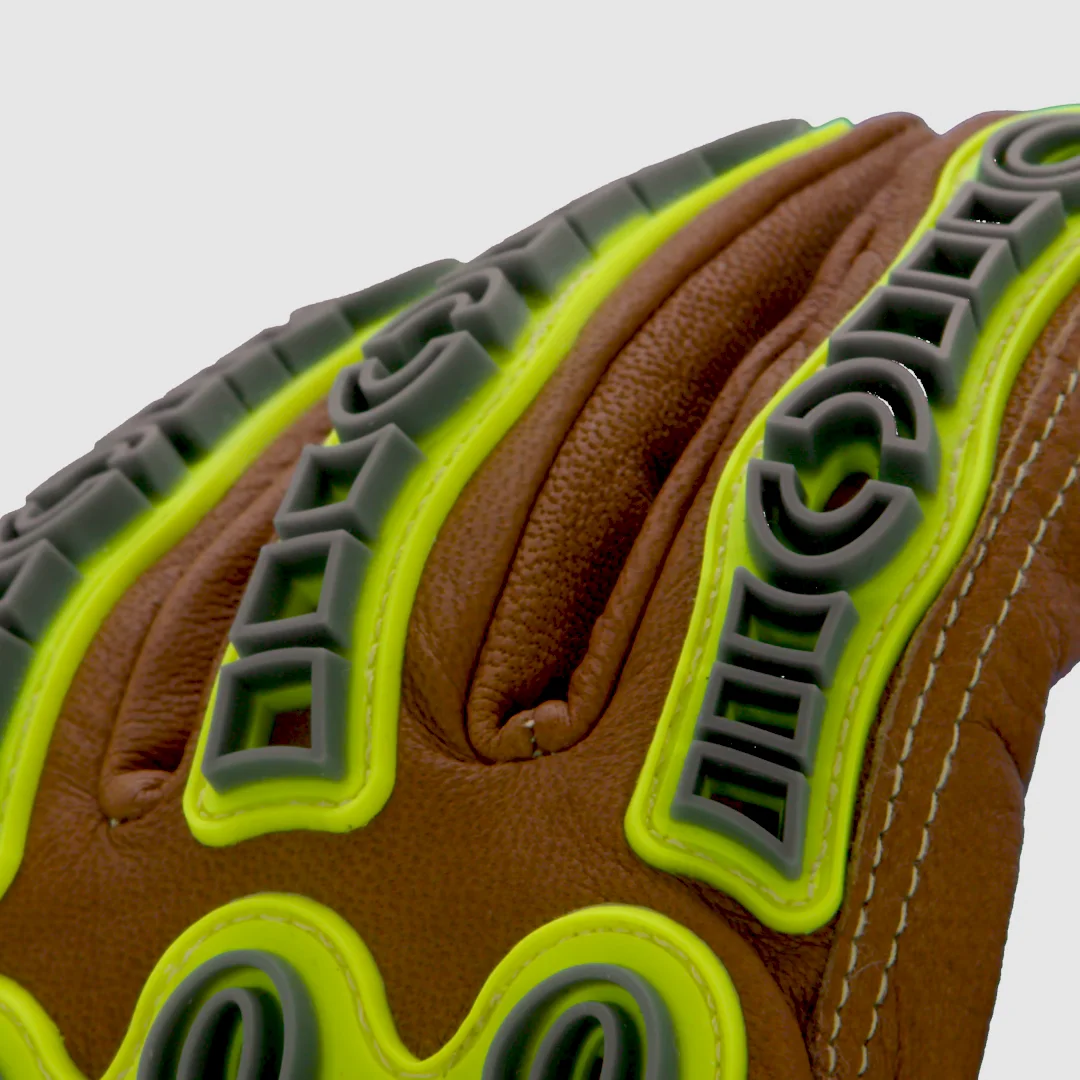 Chrome SLT 5071IMP - Oil-resistant leather glove - HexArmor